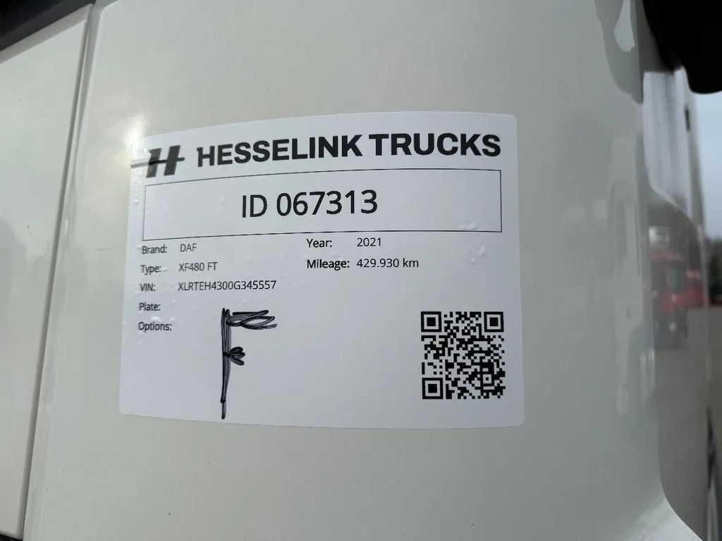 DAF XF 480 SSC Super Space 2x tank ACC 429.930KM