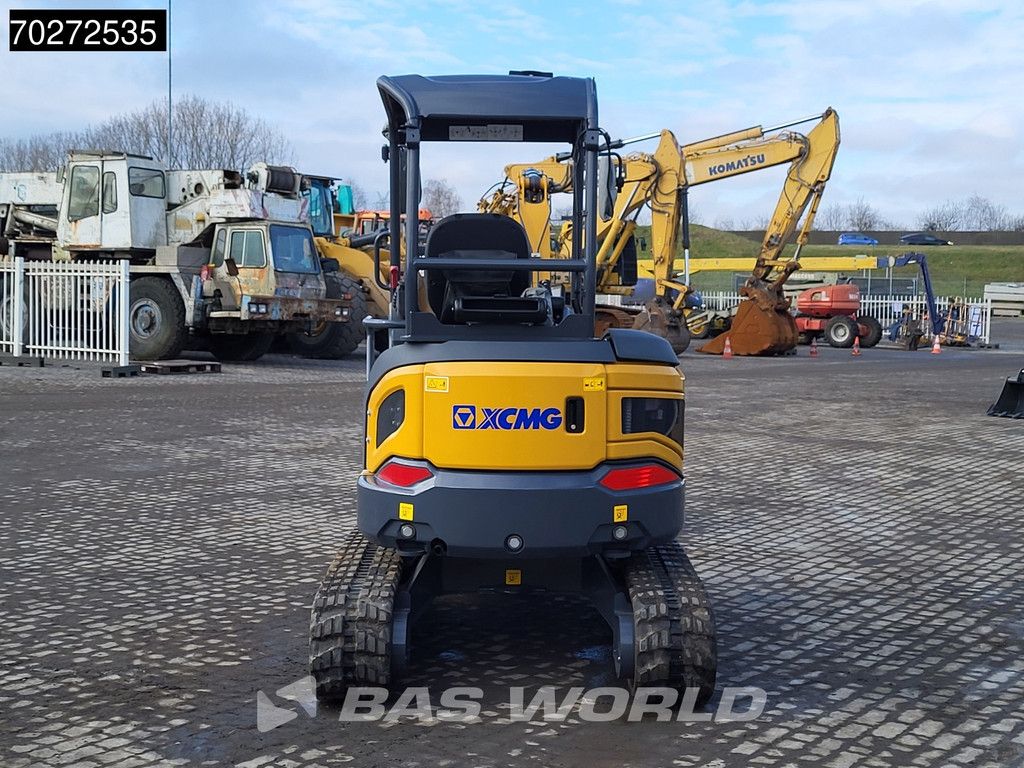 XCMG XE27 E WARRANTY - PIN-ON/3 BUCEKTS - KUBOTA ENGINE