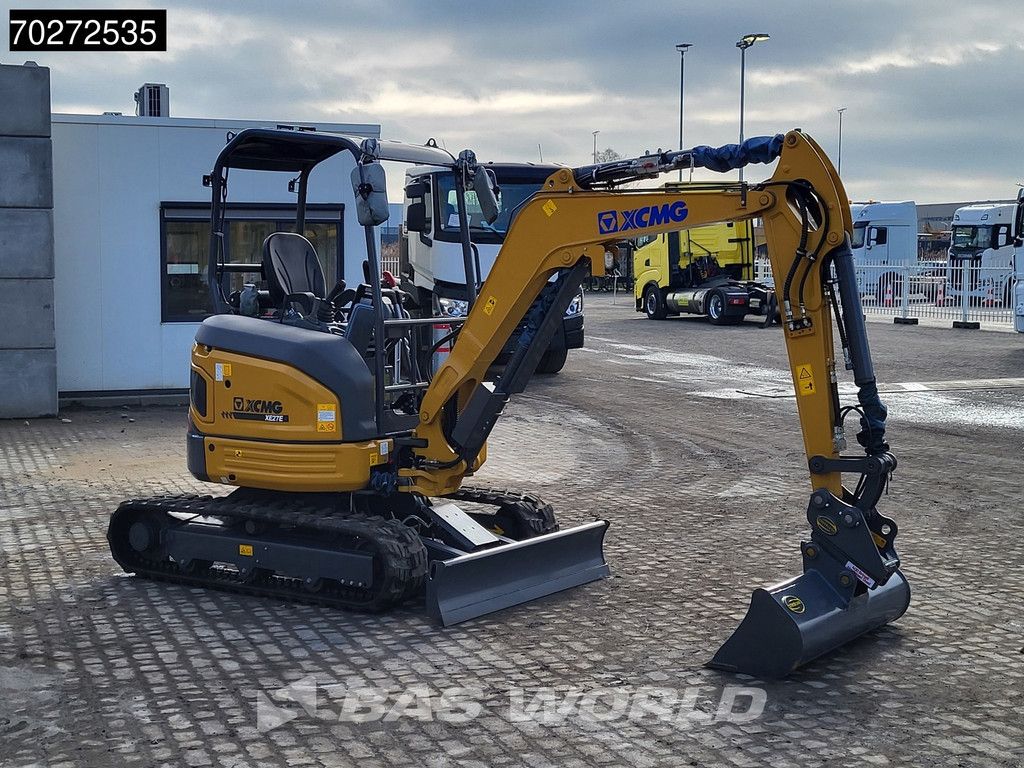 XCMG XE27 E WARRANTY - PIN-ON/3 BUCEKTS - KUBOTA ENGINE