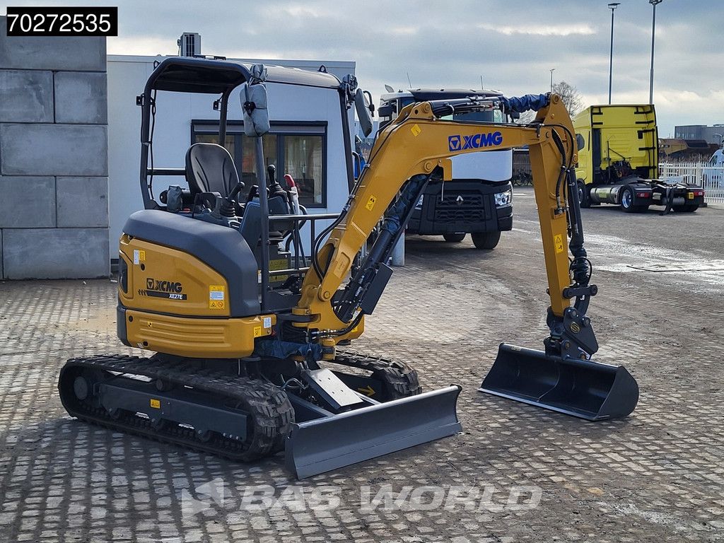 XCMG XE27 E WARRANTY - PIN-ON/3 BUCEKTS - KUBOTA ENGINE