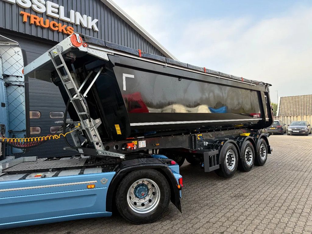 Schmitz Cargobull SKI 24 SL 28m3 Stalen kipper Liftas Automatisch zeil, Nieuw!