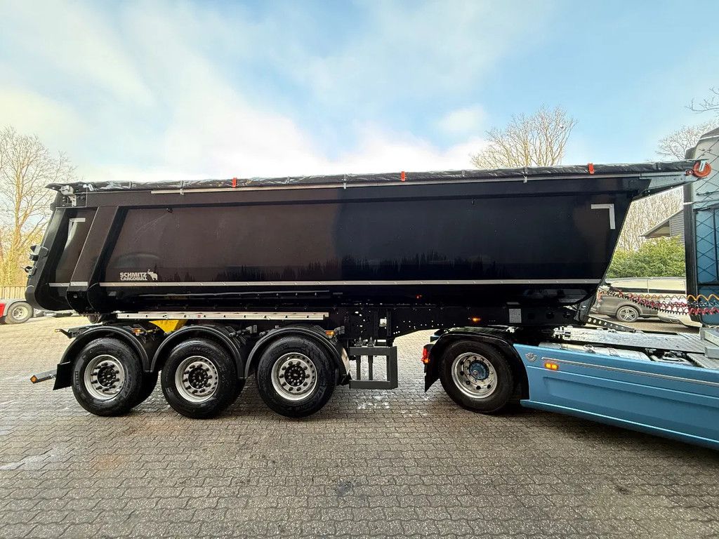 Schmitz Cargobull SKI 24 SL 28m3 Stalen kipper Liftas Automatisch zeil, Nieuw!