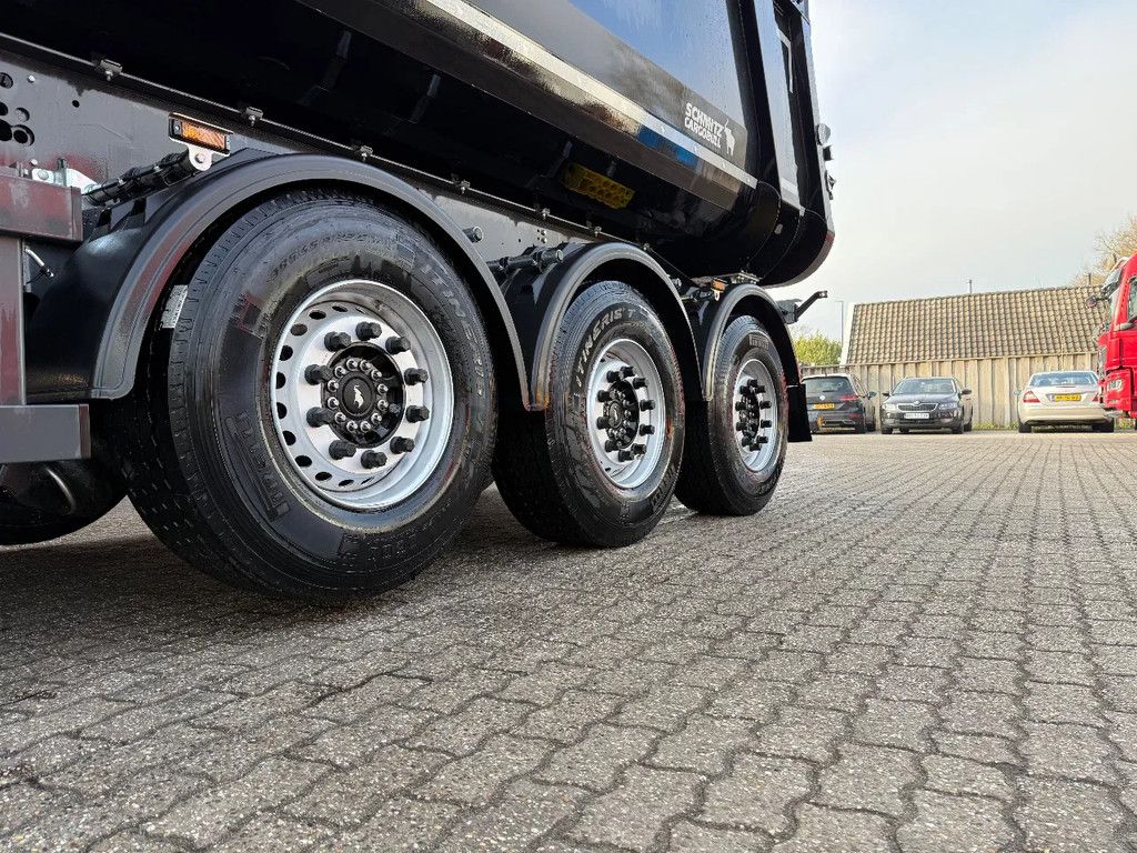 Schmitz Cargobull SKI 24 SL 28m3 Stalen kipper Liftas Automatisch zeil, Nieuw!
