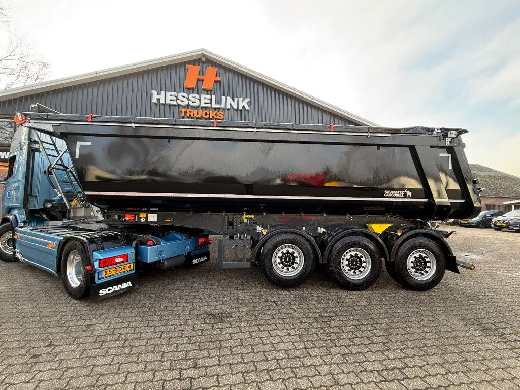 Schmitz Cargobull SKI 24 SL 28m3 Stalen kipper Liftas Automatisch zeil, Nieuw!