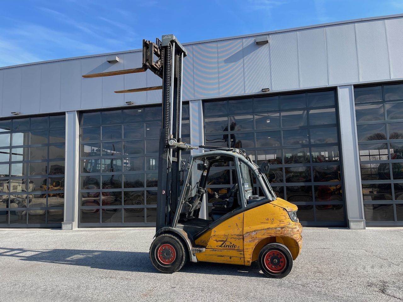 Linde H45D Sideshift / Vorkenversteller