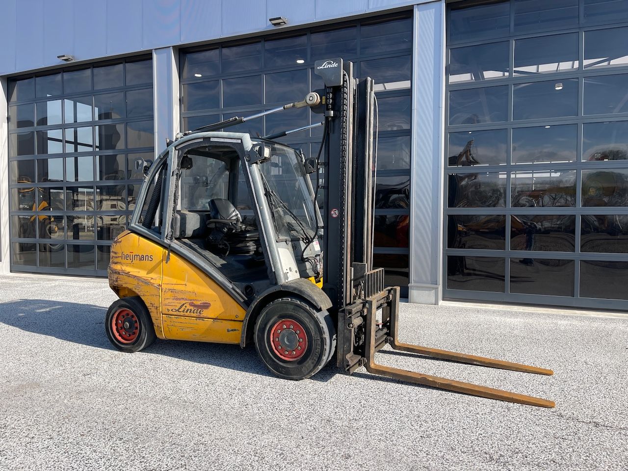 Linde H45D Sideshift / Vorkenversteller