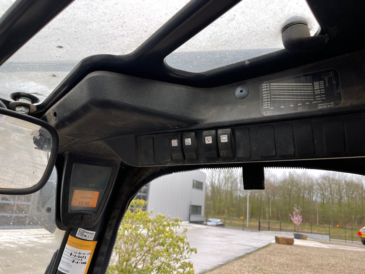 Linde H45D Sideshift / Vorkenversteller