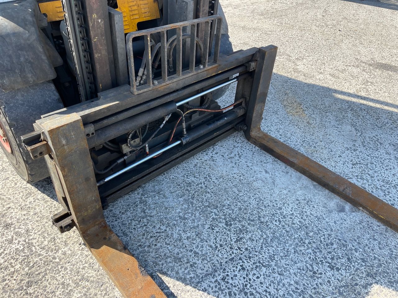 Linde H45D Sideshift / Vorkenversteller