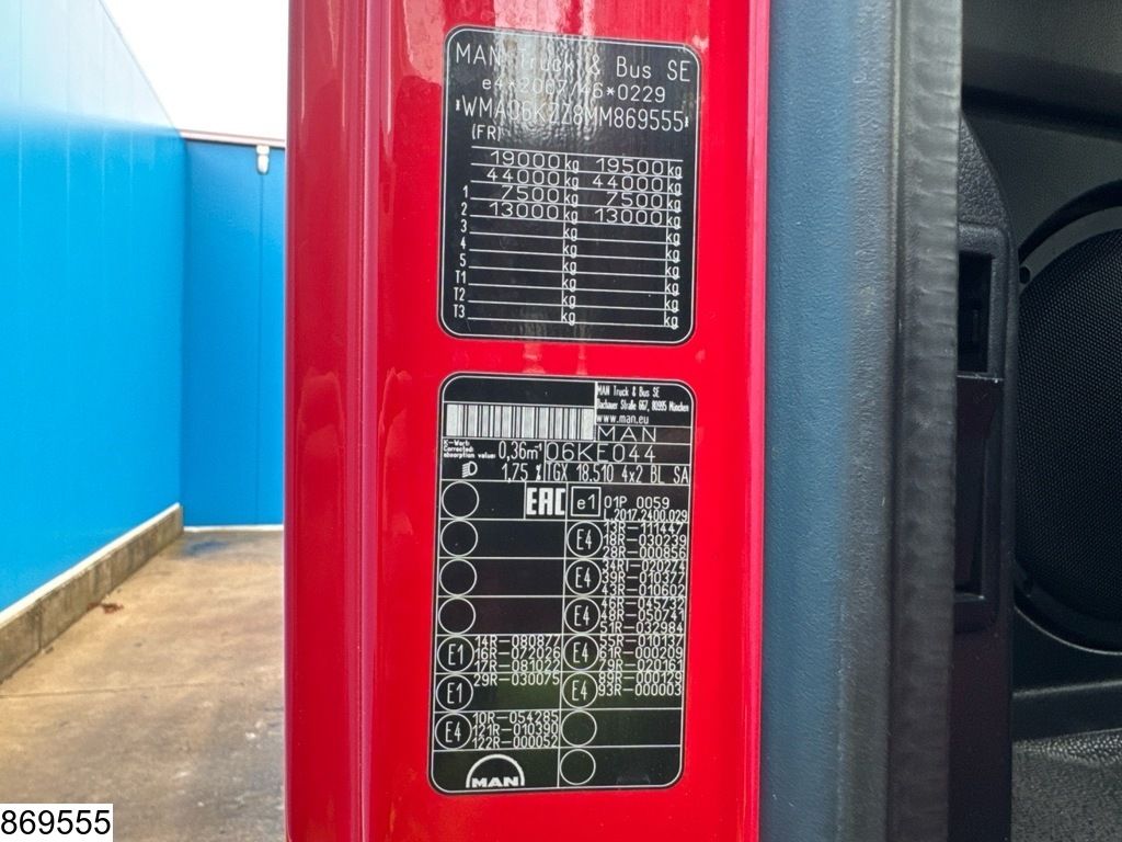 MAN TGX 18 510 EURO 6d, Retarder