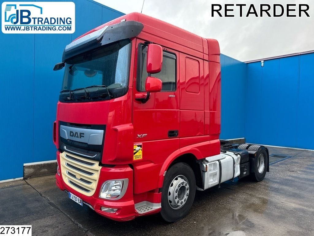 DAF XF 480 EURO 6d, Retarder, PTO, ACC, Standairco