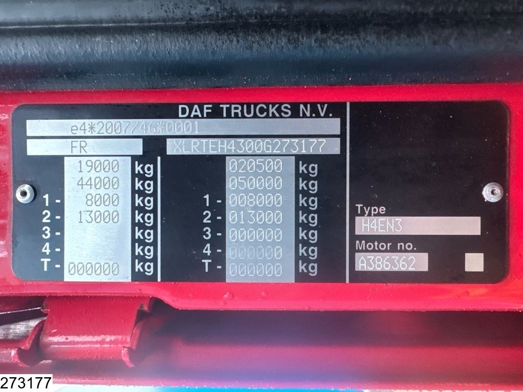 DAF XF 480 EURO 6d, Retarder, PTO, ACC, Standairco