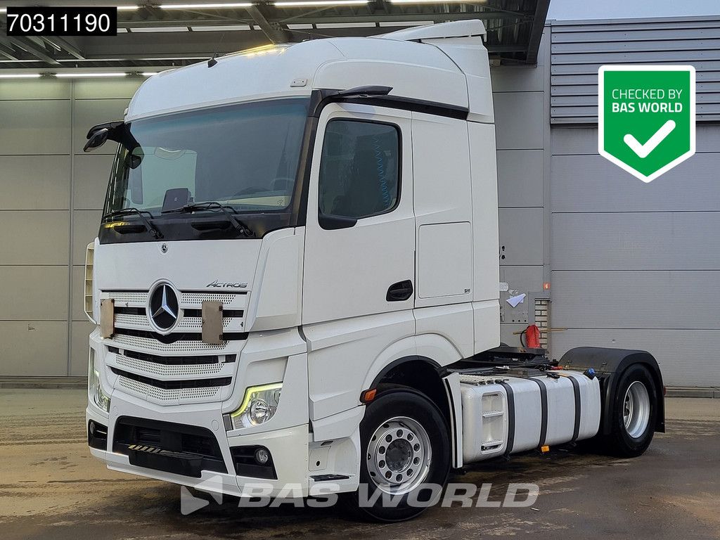 Mercedes Actros 1845 4X2 StreamSpace 2xTanks Standklima Navi Euro 6