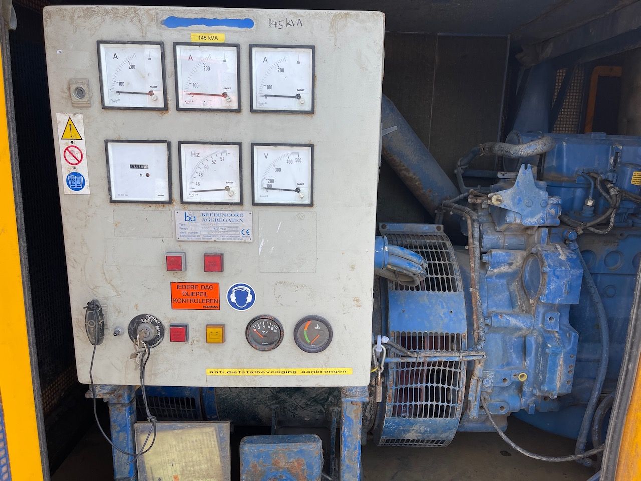 Bredenoord Generator set 145kva