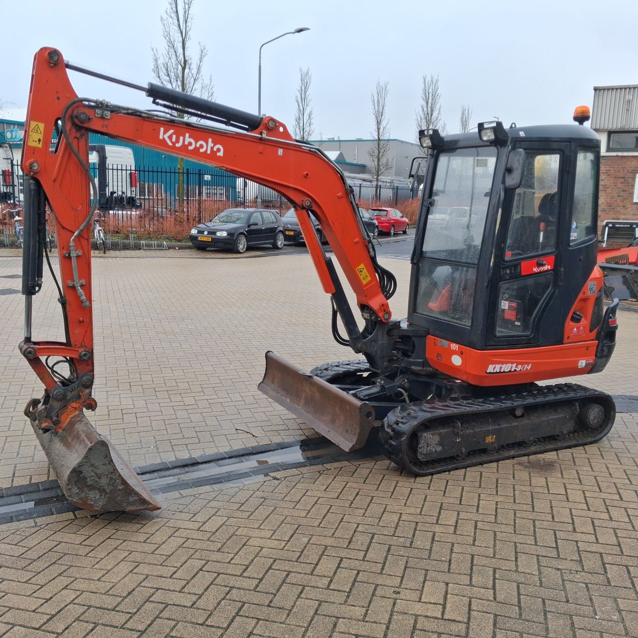 Kubota KX101-3 Minigraver.