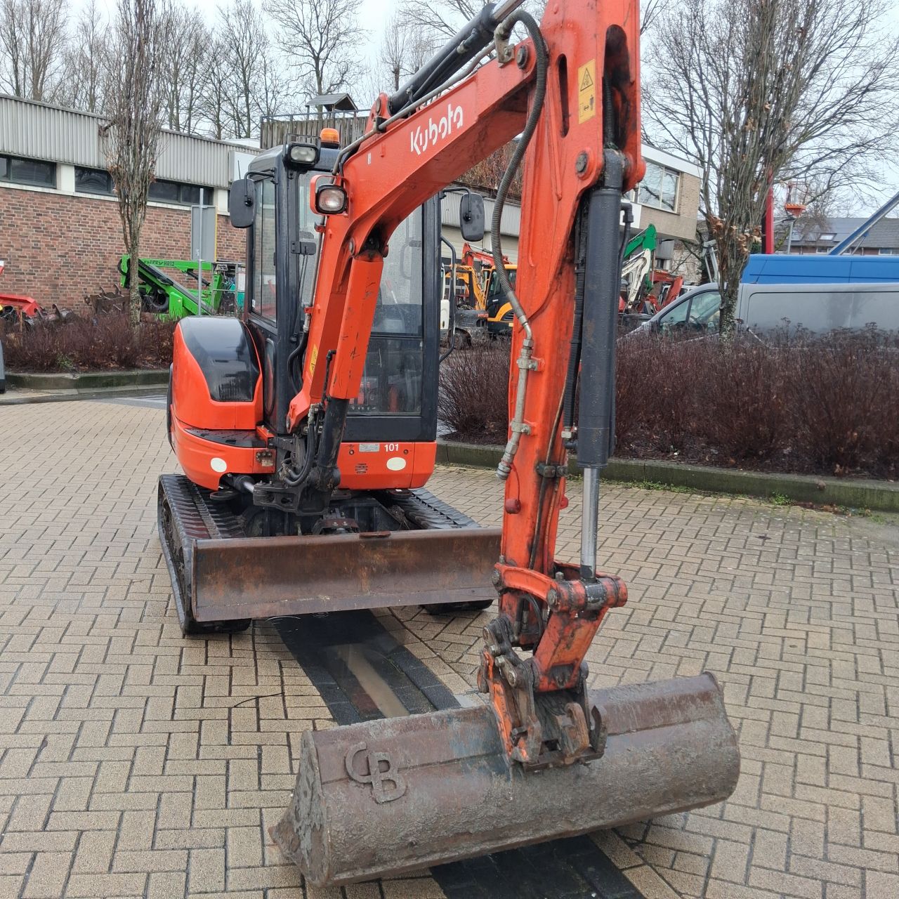 Kubota KX101-3 Minigraver.