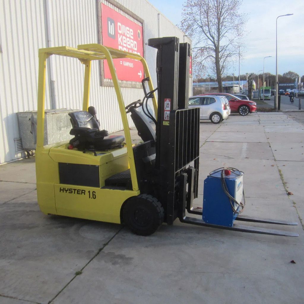 Hyster J1.60 XMT, elek, triplomast, side shift, accu 2024