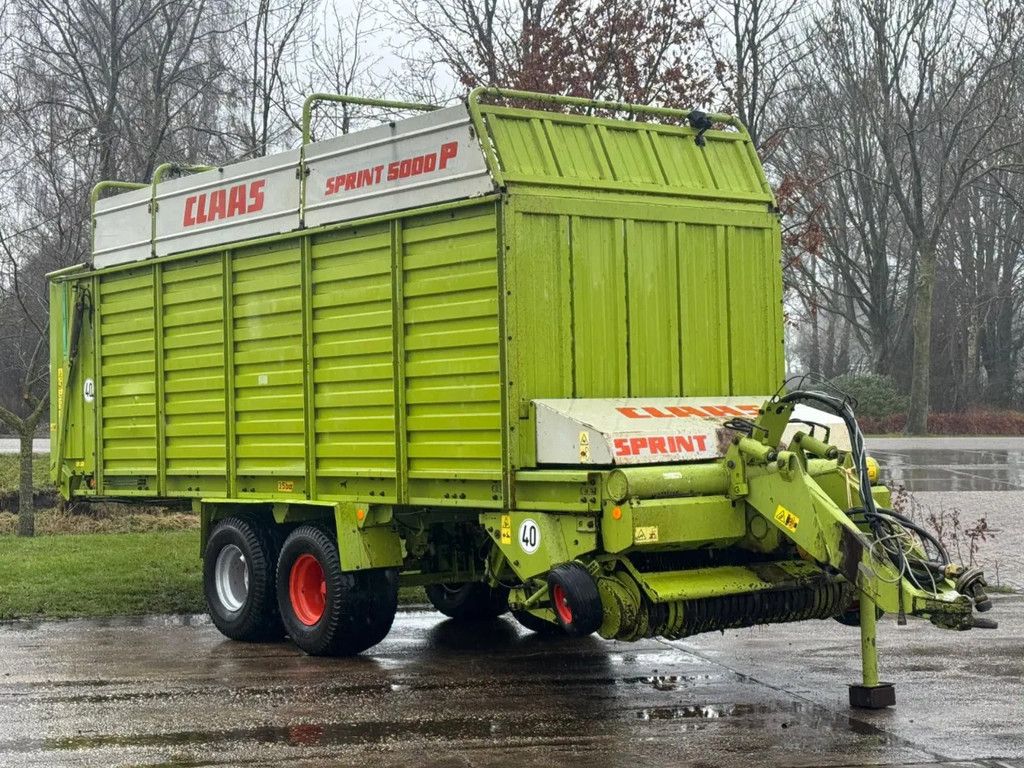 Claas Sprint 5000 P Ladewagen Rotor invoer