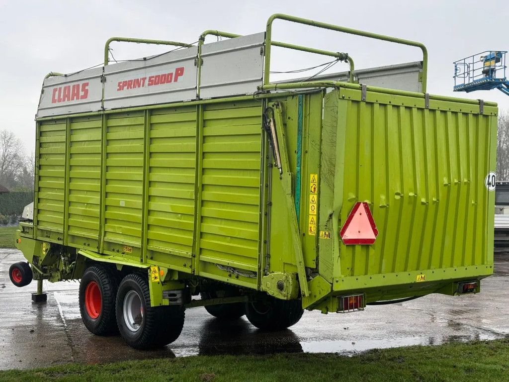 Claas Sprint 5000 P Ladewagen Rotor invoer