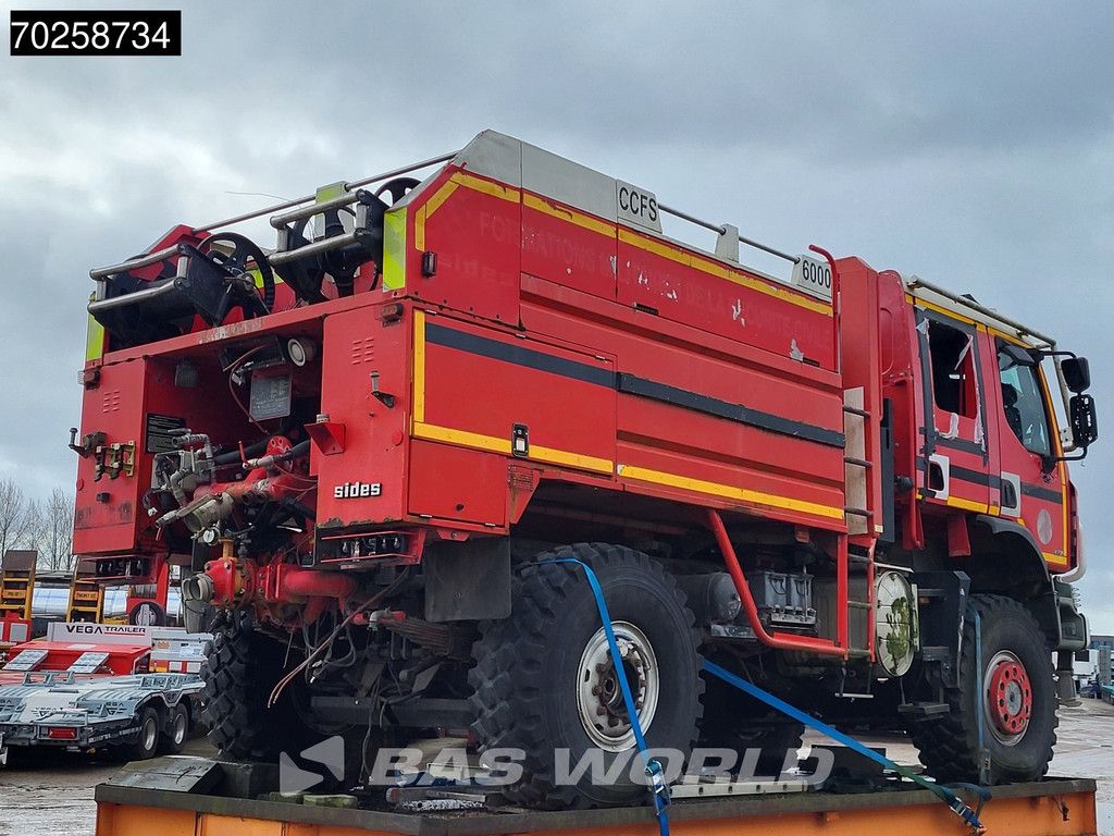 Renault Thomas 4X4 FOR PARTS Renault / Thomas Sides 6000 Ltr 4x4 Feuerwehr Euro 5
