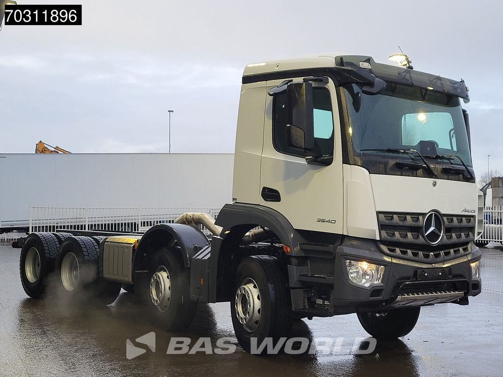 Mercedes Actros 3540 8X4 NEW 8x4 Chassis Steelsuspension Automatic Airco Euro 6