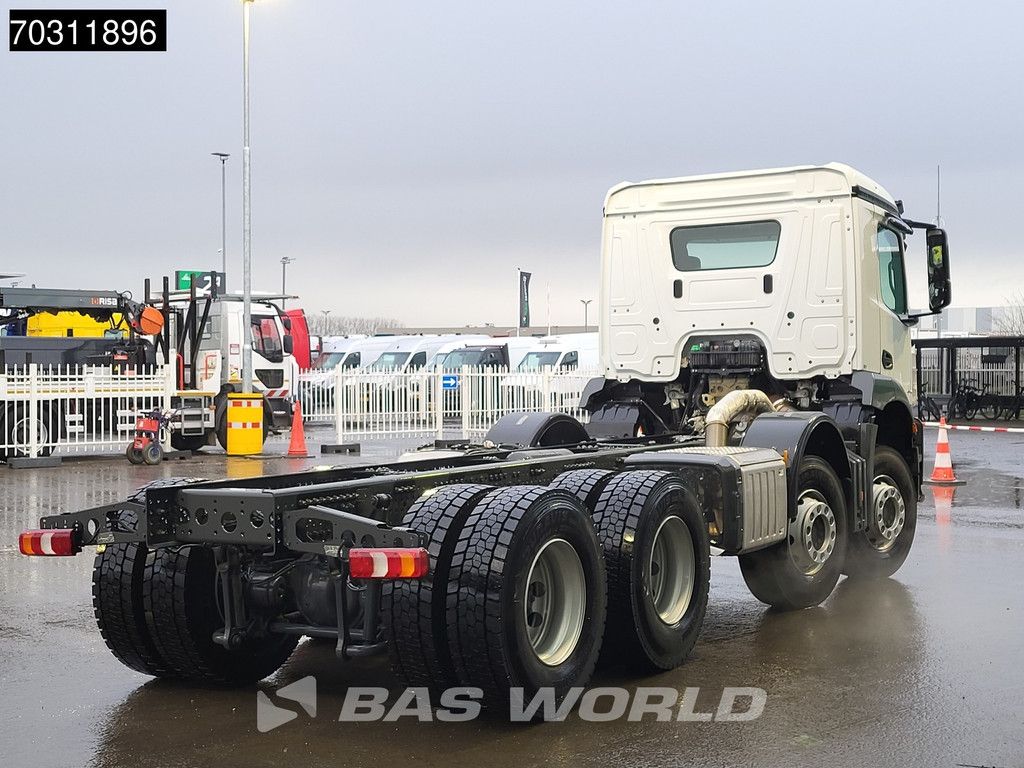 Mercedes Actros 3540 8X4 NEW 8x4 Chassis Steelsuspension Automatic Airco Euro 6