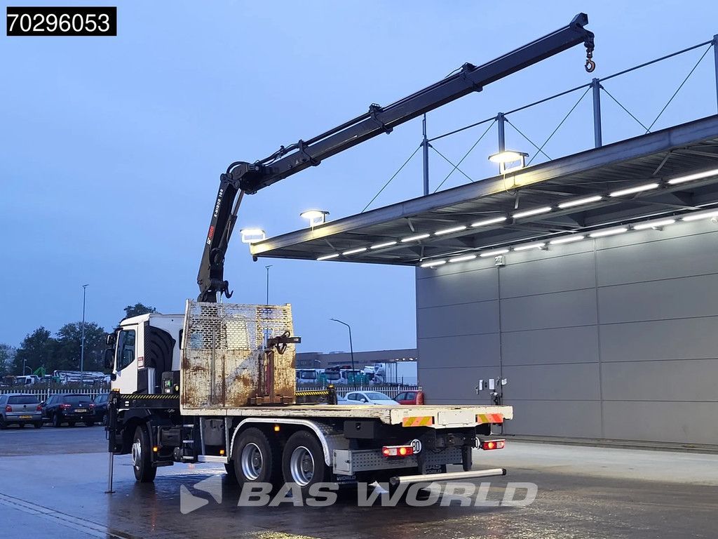 Renault C 430 6X4 HIAB 188 ES-3 X-HIDUO Crane Retarder Steelsuspension Big-Axle Euro 6