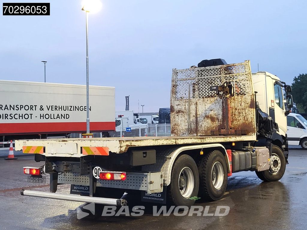 Renault C 430 6X4 HIAB 188 ES-3 X-HIDUO Crane Retarder Steelsuspension Big-Axle Euro 6