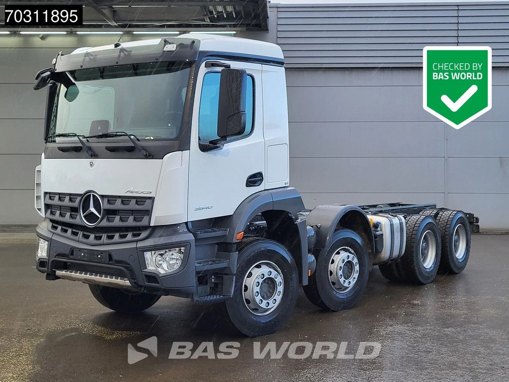 Mercedes Arocs 3540 8X4 NEW Chassis! Steelsuspension Big-Axle Automatic Airco Euro 6