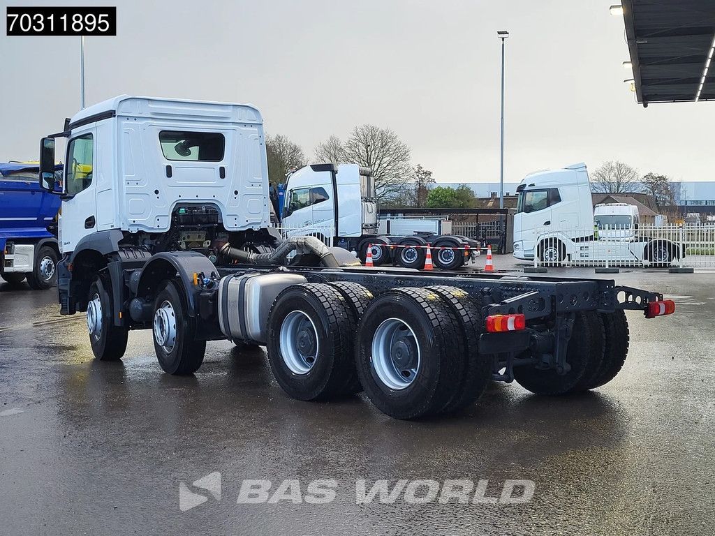 Mercedes Arocs 3540 8X4 NEW Chassis! Steelsuspension Big-Axle Automatic Airco Euro 6