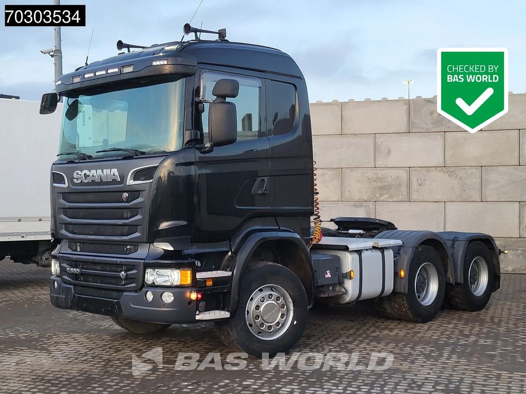Scania R 580 6X4 Full-Steel Big-Axle Retarder Hydraulik