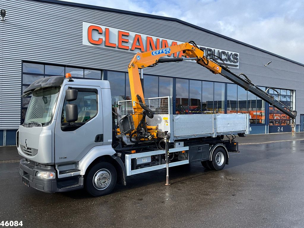 Renault Midlum 190.12 Effer 7,5 Tonmeter laadkraan
