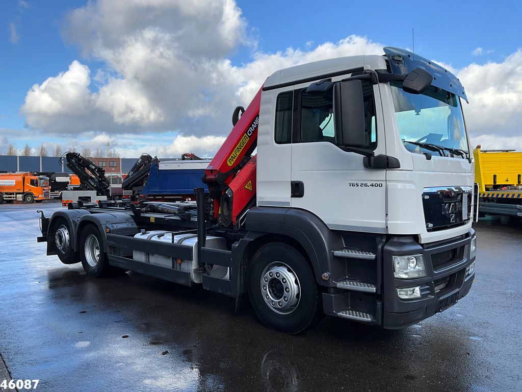 Man TGS 26.400 Palfinger 19 Tonmeter laadkraan (bouwjaar 2016)