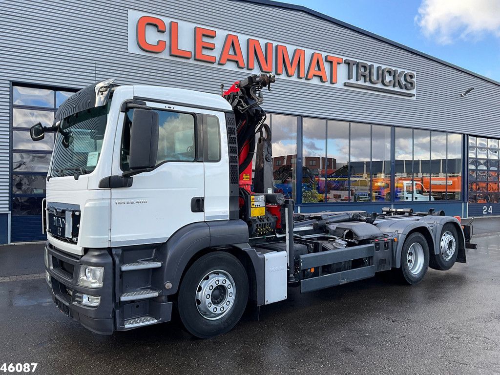 Man TGS 26.400 Palfinger 19 Tonmeter laadkraan (bouwjaar 2016)