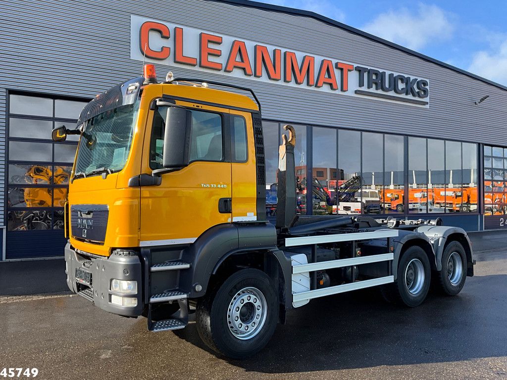 Man TGS 33.440 6x4 ZF Intarder Manual Full steel 21 Ton haakarmsysteem