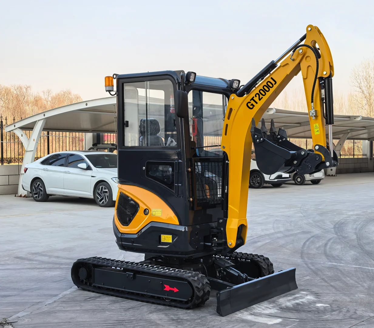 Gunter Grossmann Rupsgraafmachine GT2000J