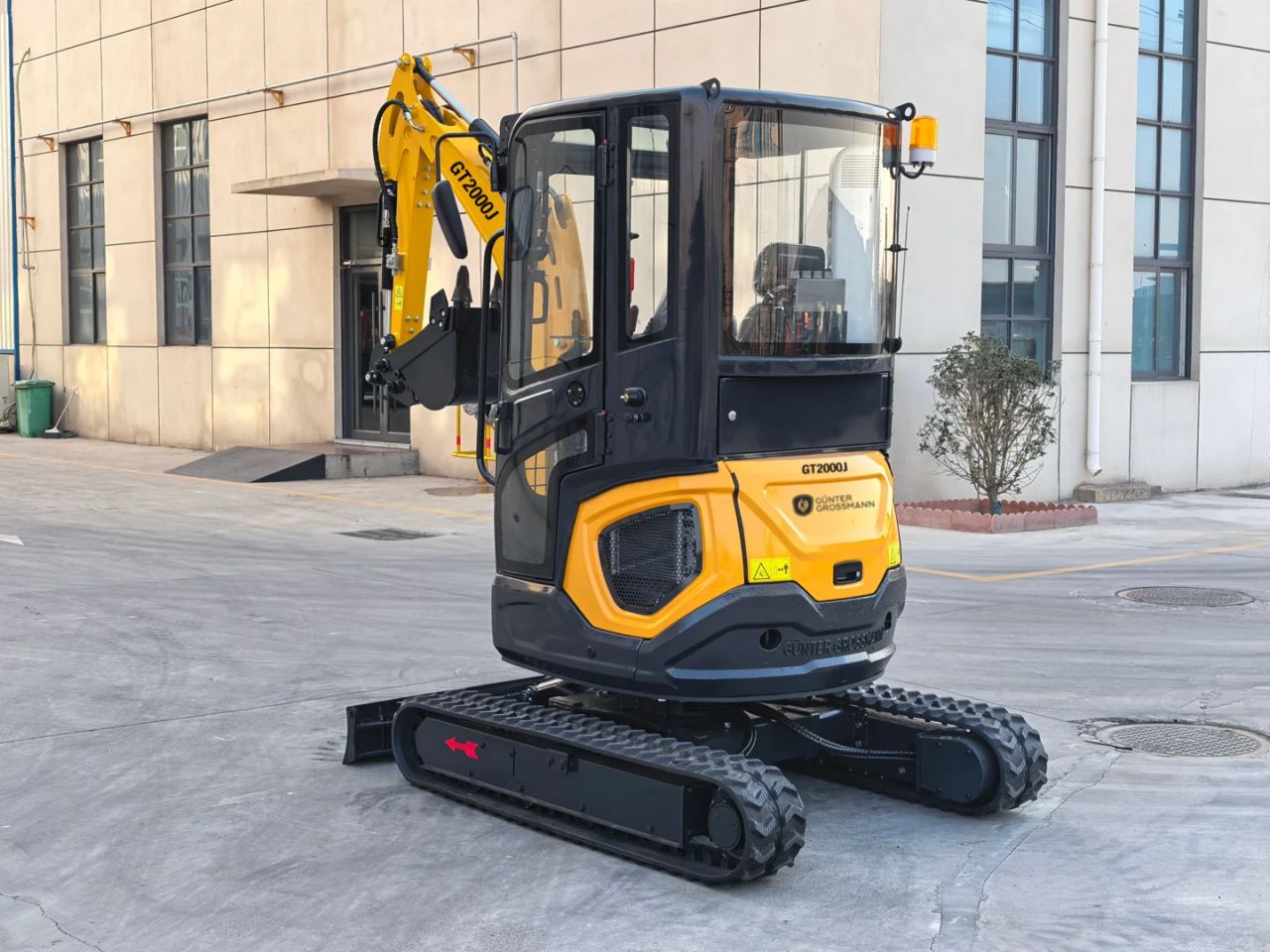 Gunter Grossmann Rupsgraafmachine GT2000J