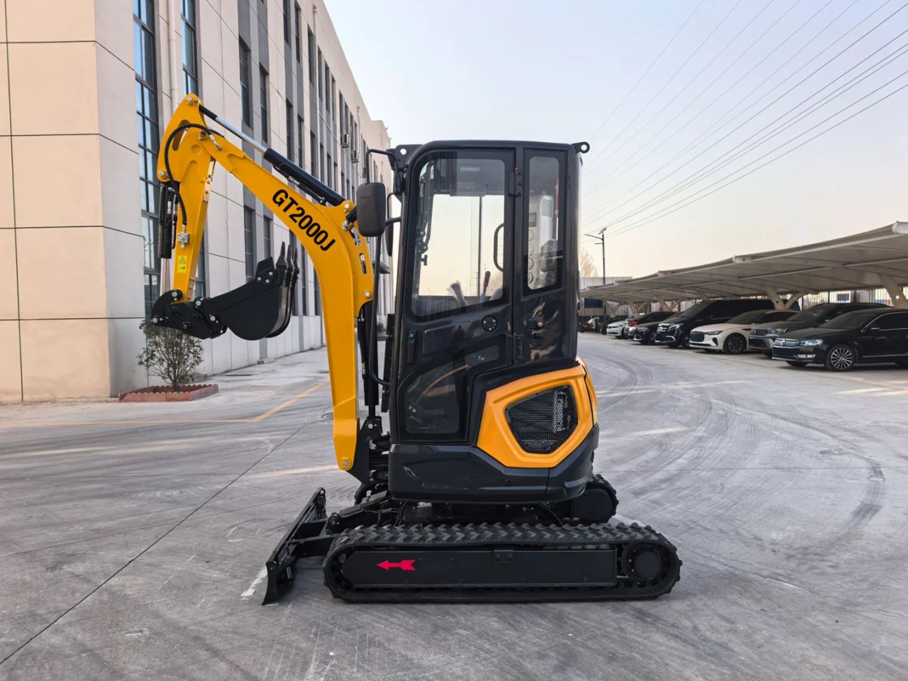 Gunter Grossmann Rupsgraafmachine GT2000J