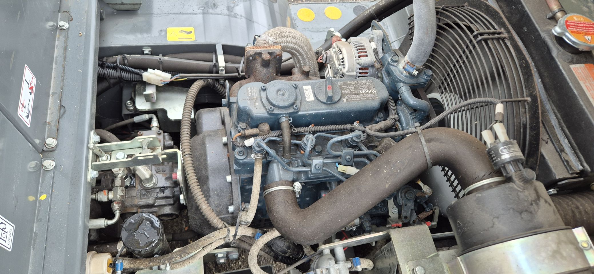 WackerNeuson dt 15 swivel bucket