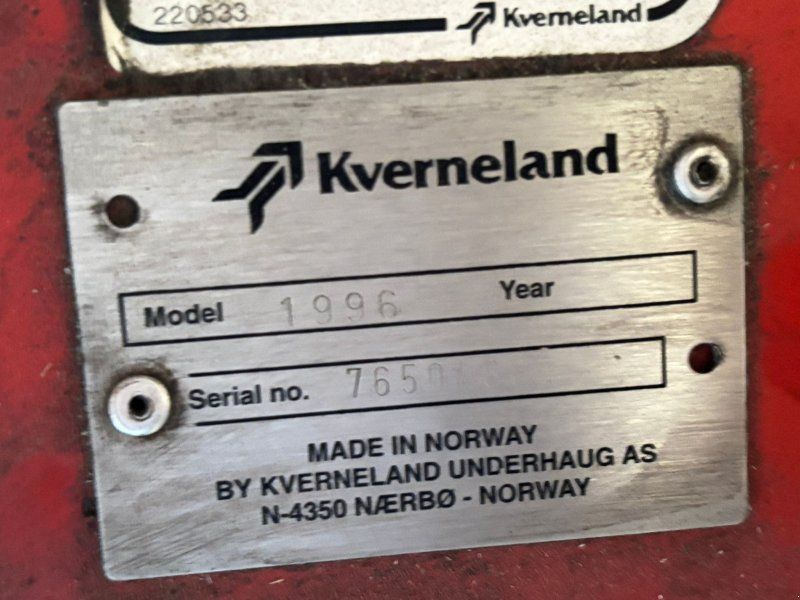 Kverneland UN 7655