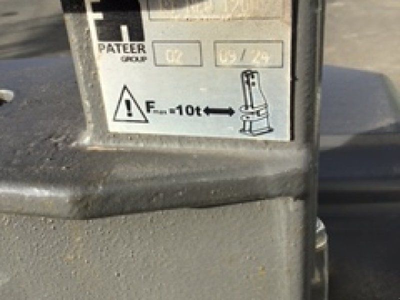 Frans Pateer Gewicht 1.200 kg