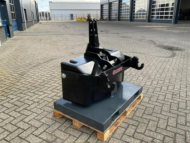 Zuidberg 1400 KG Gietijzeren gewicht met aanbouwarmen