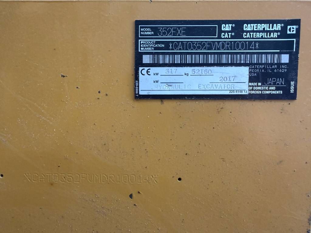 CAT 352F XE