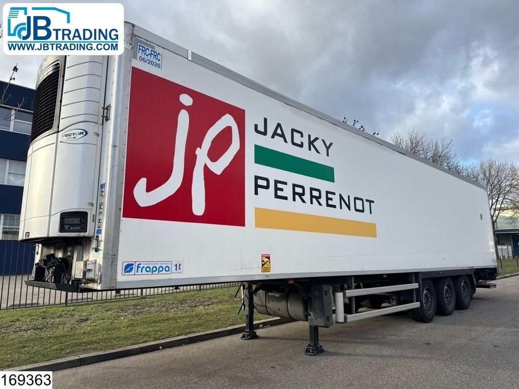 Lecitrailer Koel vries Carrier Vector 1950 Mt, Dhollandia, Lift axle