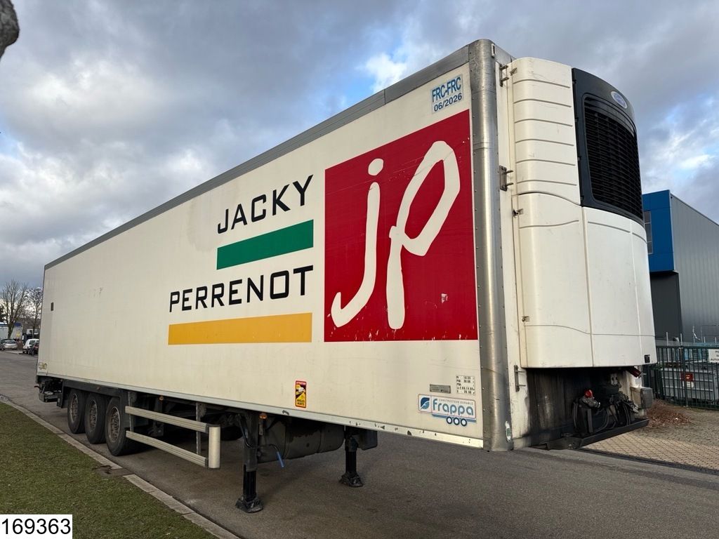 Lecitrailer Koel vries Carrier Vector 1950 Mt, Dhollandia, Lift axle