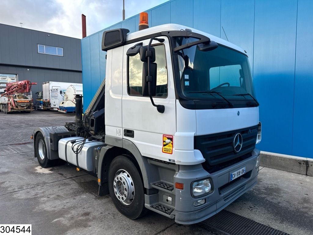 Mercedes Actros 1832 EURO 4, Hiab 166 B-3 HIDUO, Remote