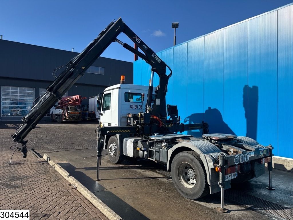 Mercedes Actros 1832 EURO 4, Hiab 166 B-3 HIDUO, Remote