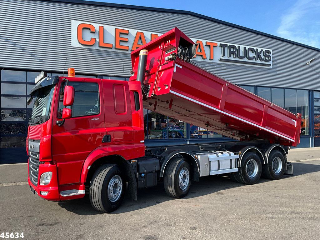 DAF FAD CF 480 8x4 Full steel kipper 15m³ Just 147.891 km!