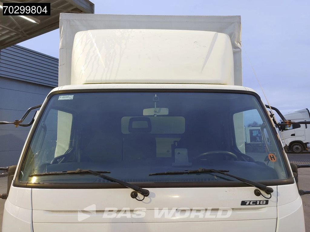 Mitsubishi Fuso 7C 18 4X2 8tonner Curtainsider 1000kg Ladebordwand Automatic Euro 6
