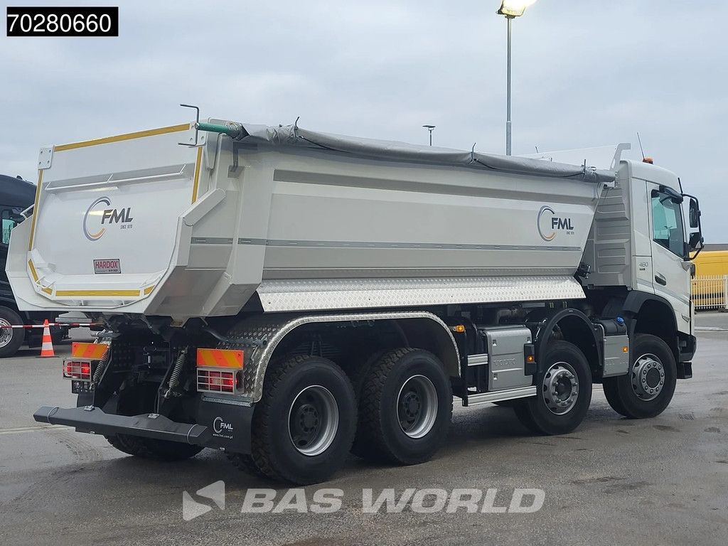 Volvo FMX 460 8X6 19m3 KH-Kipper VEB LED Big-axle Steelsuspension Euro 6