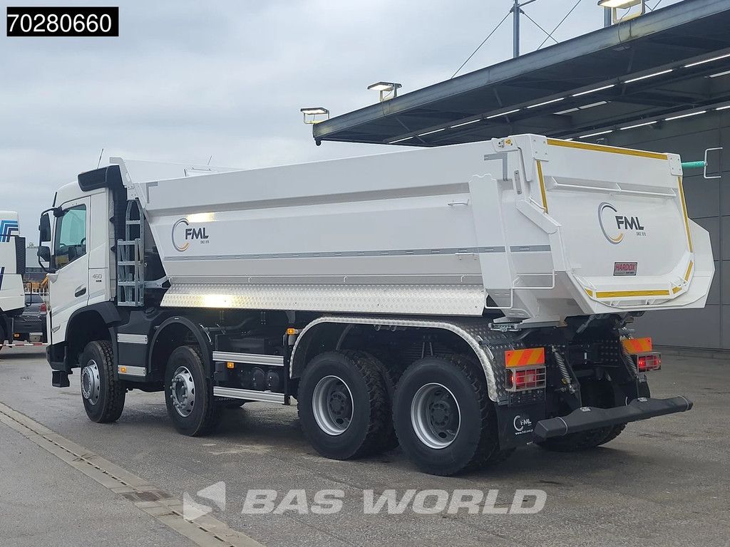 Volvo FMX 460 8X6 19m3 KH-Kipper VEB LED Big-axle Steelsuspension Euro 6